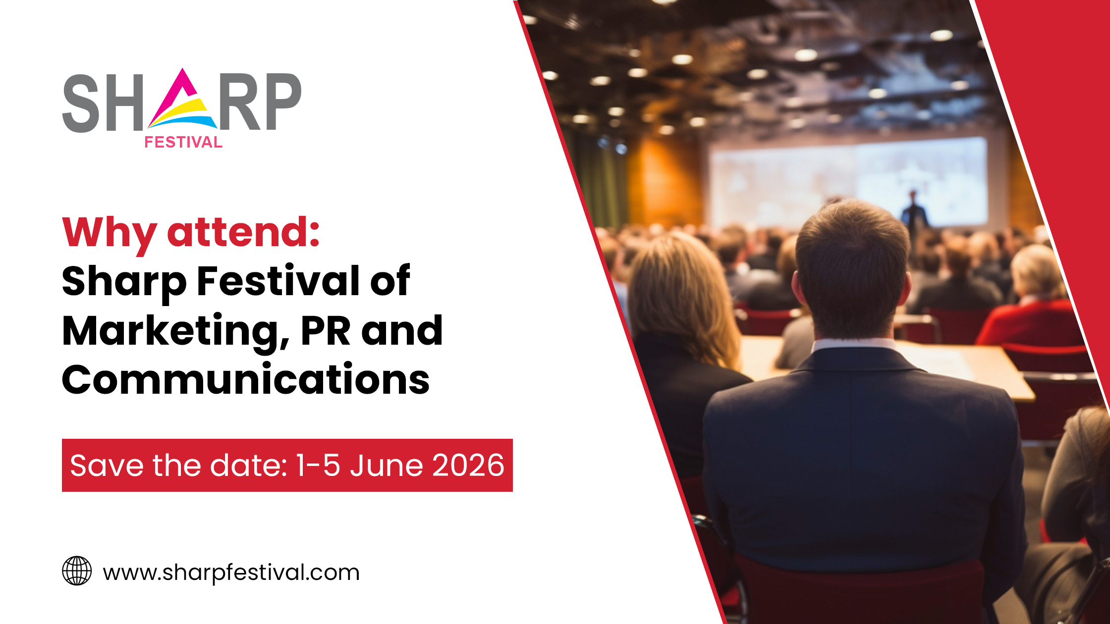 Why attend: Sharp Festival of Marketing, PR and Communications